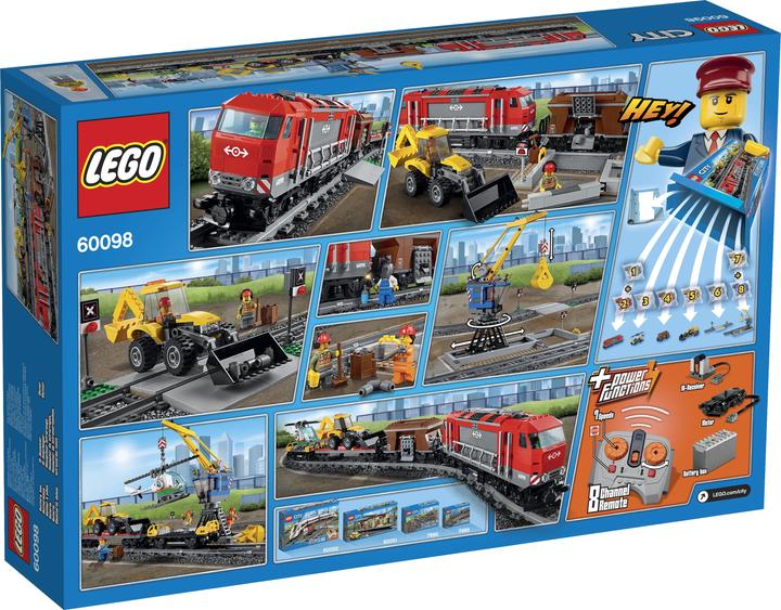Actual product image LEGO Heavy-duty train (60098, LEGO City)