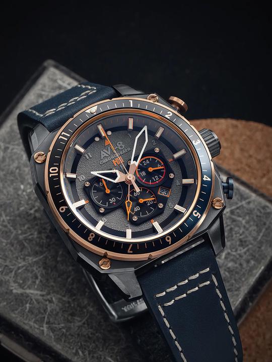 Produktbild AVI-8 AV-4100-07 Hawker Hunter Dual Time (Chronograph)