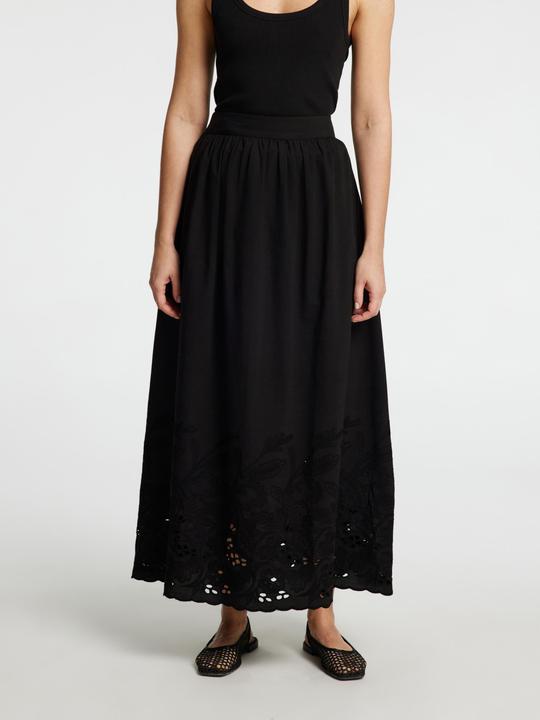 Produktbild Selected Femme Broderie Anglaise Maxirock (36)