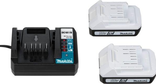Productafbeelding Makita HP488D009 G-serie accu klopboormachine incl. koffer + 2 accu's (Oplaadbare batterij)