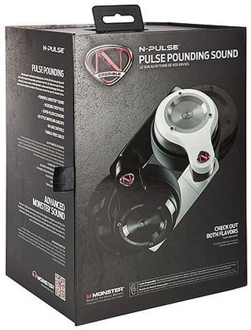 Actual product image Monster NCredible NPulse (No noise cancelling, Cable)