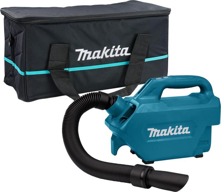 Produktbild Makita DCL 184 Z Akku Staubsauger 18 V 54 mbar 0,5 l + Transporttasche - ohne Akku, ohne Ladegerät