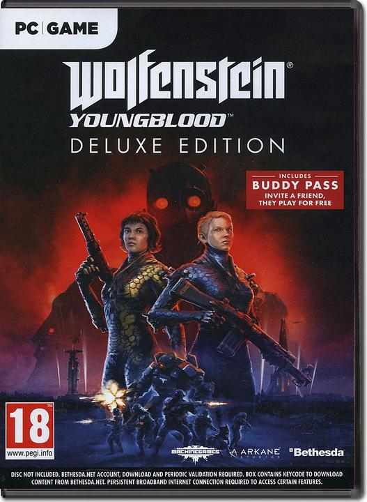 Actual product image Bethesda Wolfenstein: Youngblood - Deluxe Edition (PC, Multilingual)