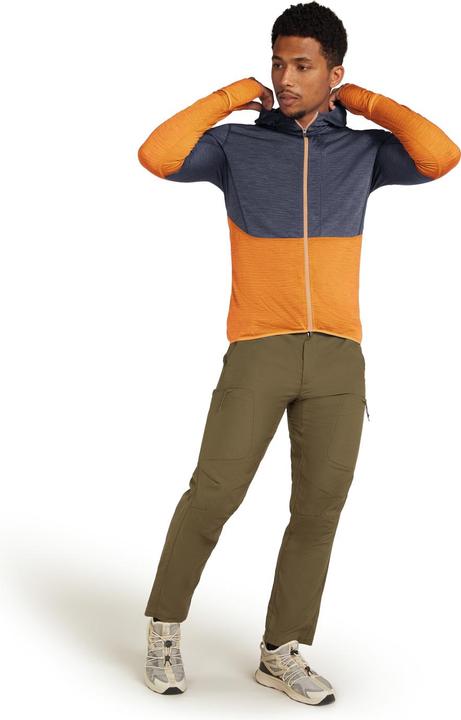 Immagine prodotto Icebreaker Merino 200 Realfleece Descender L/S Felpa con zip e cappuccio (L)