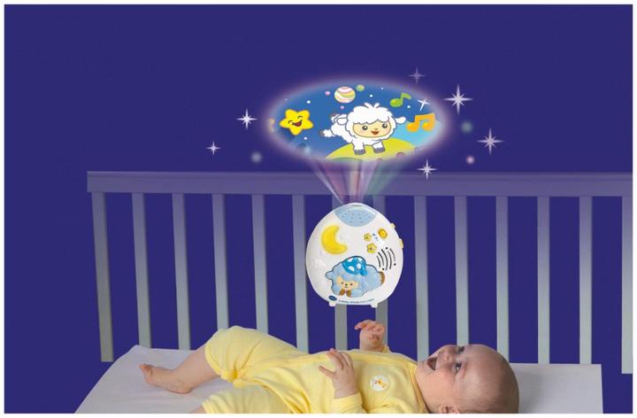 Productafbeelding VTech 508703 Baby wiegprojector met 50+ melodietjes (Engelse versie) 3+ maanden (Engels)