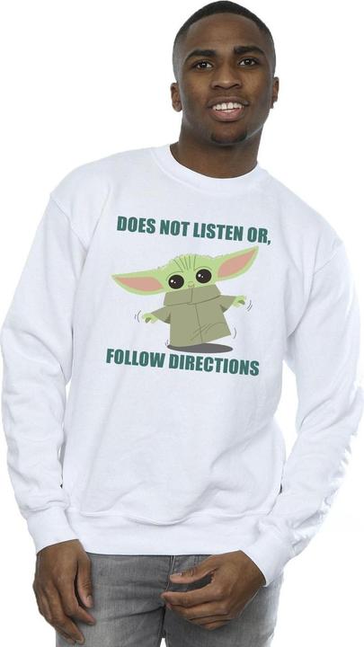 Produktbild Star Wars The Mandalorian Grogu Does Not Listen Sweatshirt (S)