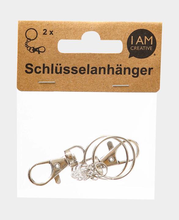 Produktbild I Am Creative Schlüsselanhänger mit Karabiner