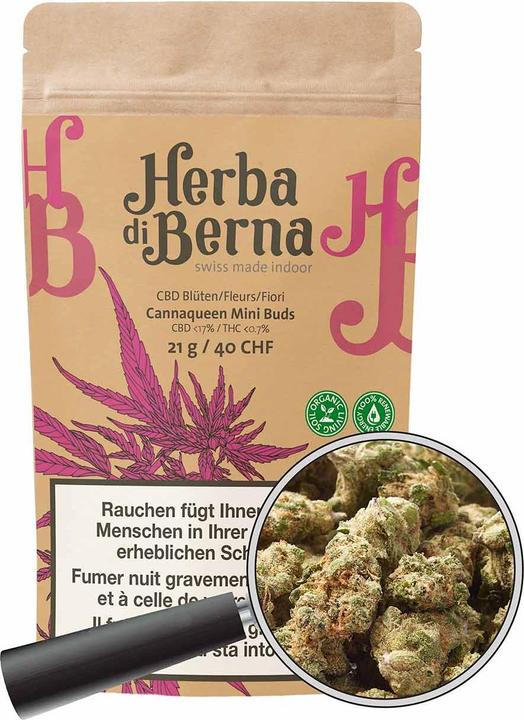 Image du produit Herba di Berna Cannaqueen Indoor Mini-Buds (2 g, Intérieur)