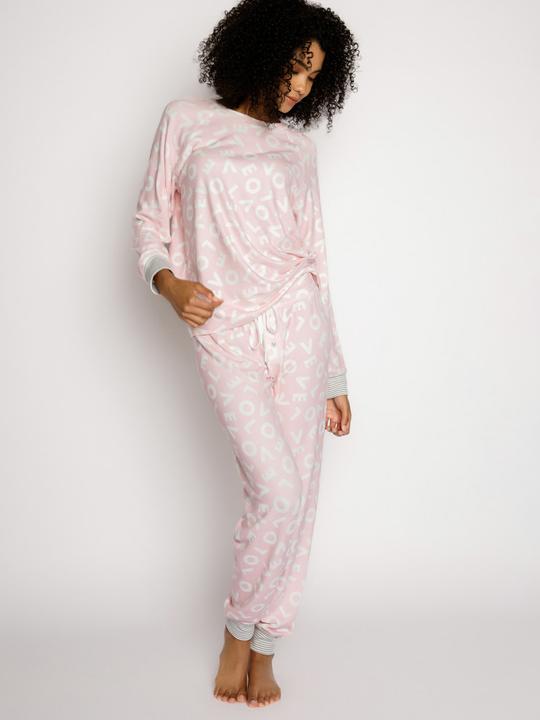 Produktbild Pj Salvage Pyjamahose Live Life Gratefully (S)
