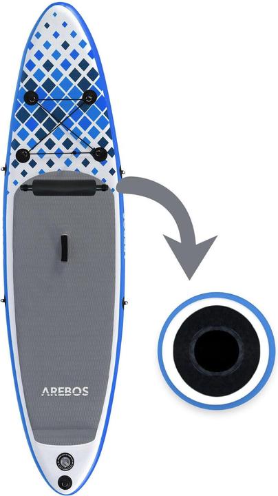Image du produit Arebos Repose-pieds pour planche de SUP