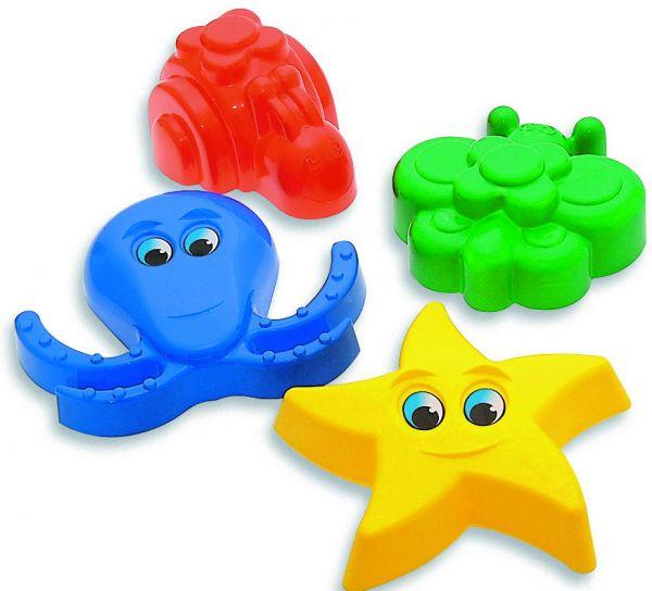 Produktbild Adriatic 4 Sandformen im Netz 16cm