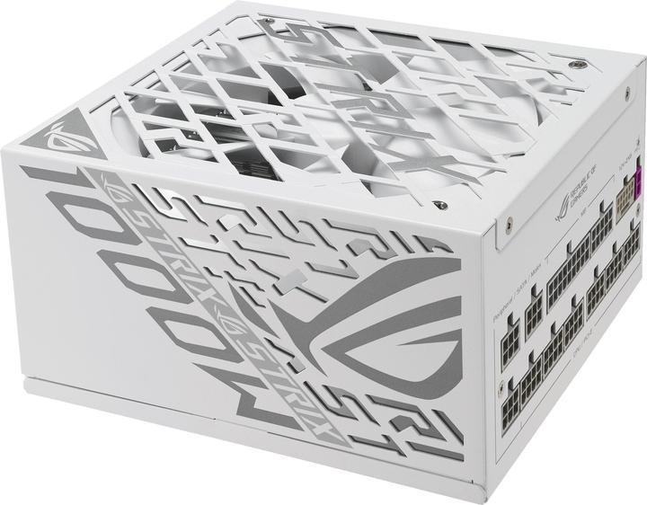 Image du produit ASUS ROG Strix 1000P White Gaming Netzteil, 80+ Platinum, Modular, 135 mm Lüfter (1000 W)