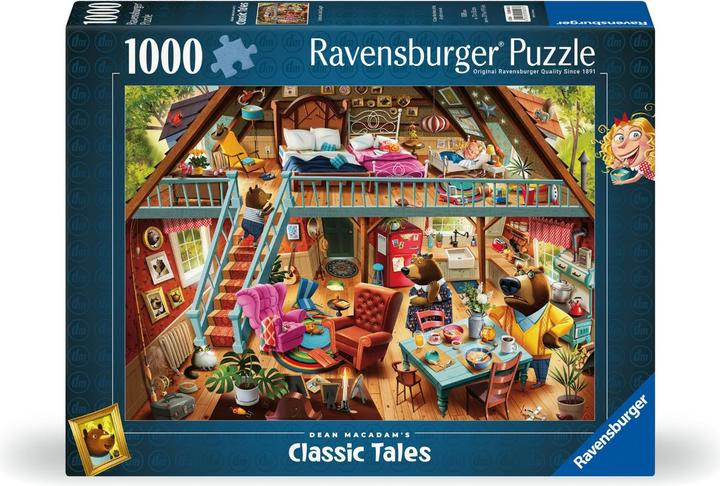 Actual product image Ravensburger Goldilocks and the Three Bears (1000 pieces)