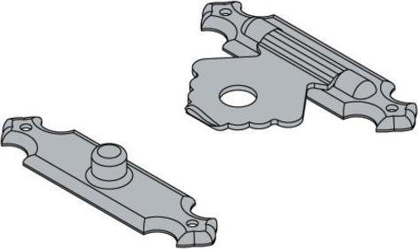 Image du produit Hettich Schatullenverschluss 18 x 25 mm