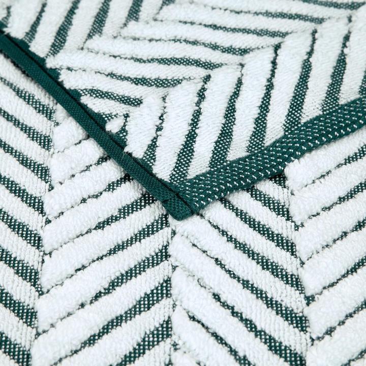 Produktbild Ross Uni Handtücher Sensual Skin 9002 Zopfmuster mit farbiger Grundkette (50 x 100 cm)