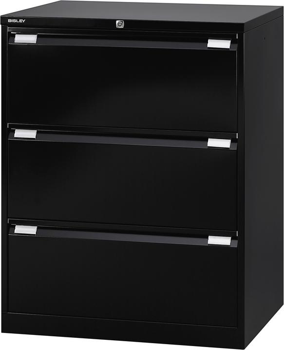 Produktbild Bisley doppelbahniger Hängeregistraturschrank mit 3 Schubladen (62 x 80 x 101.5 cm)
