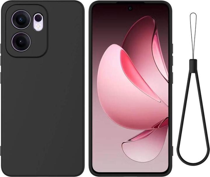 Image du produit Cover-Discount OPPO Reno13 F - Silikon Gummi Hülle mit Riemen (Oppo Reno 13 Pro)