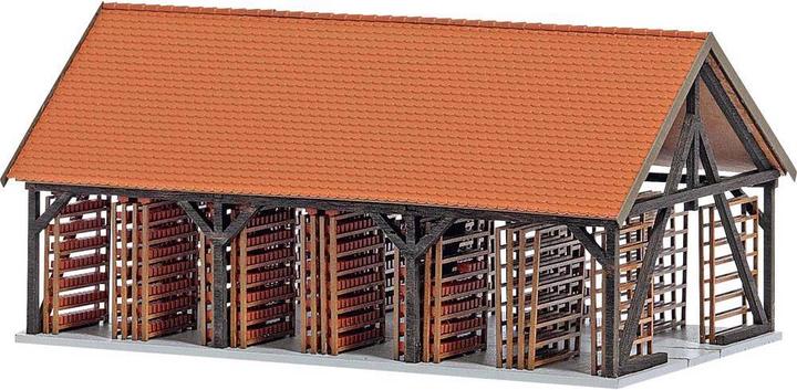 Produktbild Busch H0 Trockenschuppen der Ziegelei Erbs