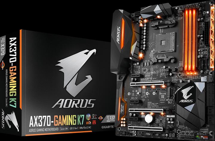 Produktbild Gigabyte Aorus GA-AX370 Gaming K7 (AM4, AMD X370, ATX)