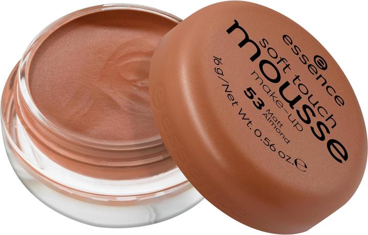 Image du produit essence Fond de teint mousse soft touch 53 matt almond (53 amande mate)