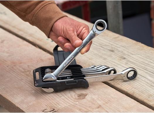 Actual product image Stanley Ratchet ring spanner (17 mm, 12 mm, 14 mm, 10 mm, 13 mm)