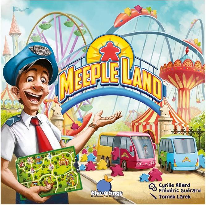 Produktbild Blue Orange BLOD0076 - Meeple Land, Brettspiel, 2-4 Spieler, ab 10 Jahren (DE-Ausgabe) (Deutsch)