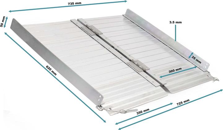 Image du produit Wiltec Rampe pour fauteuil roulant