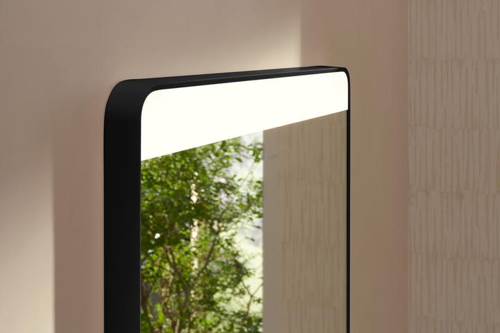 Produktbild hansgrohe Xarita Lite Q Spiegel, horizontale LED-Belechtung, 500x30x700mm, Wandschalter