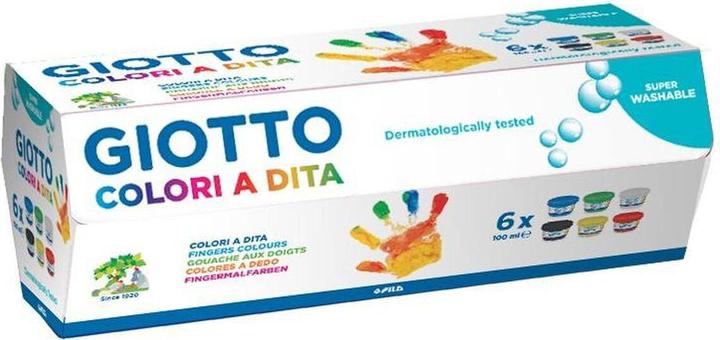 Immagine prodotto Giotto Colori a dito (Multicolore, 100 ml)