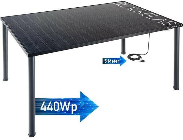 Blackglas Solartisch ECOfix 440 Wp (440 W)