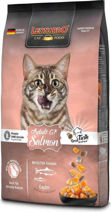 Actual product image Leonardo Cat Food Adult Salmon Grainfree (Adult, 1 pcs., 7500 g)