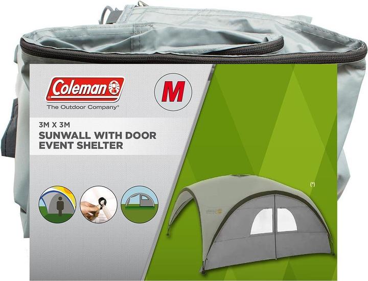 Produktbild Coleman Sunwall M, Seitenwand mit Tür für Event Shelter Pro M (218 cm, 300 cm)