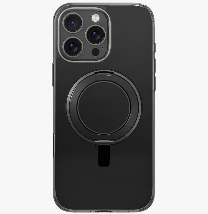 Produktbild Uniq Swivix 360 Rotating Kickstand Case for iPhone 16 Pro Max - Black (Apple iPhone 16 Pro Max)