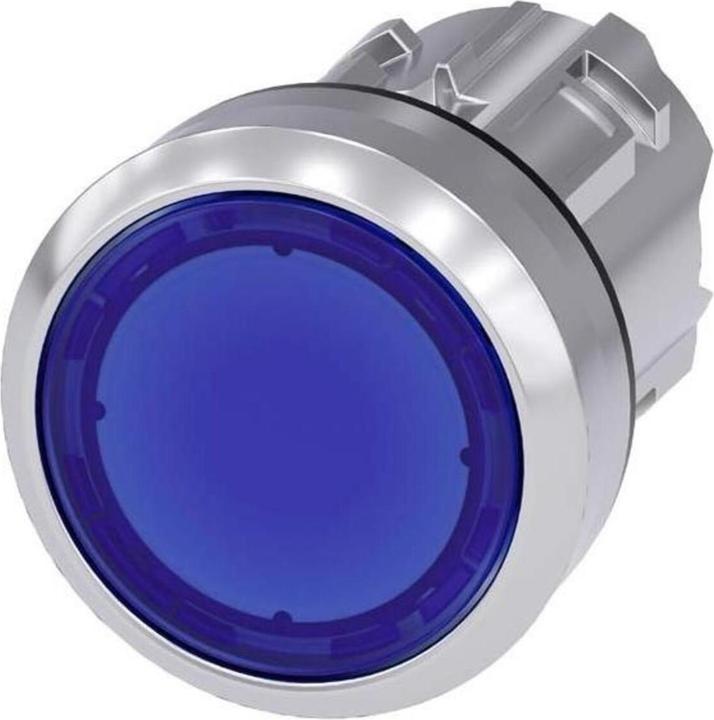 Image du produit Siemens Bouton-poussoir illuminé, 22mm, bleu