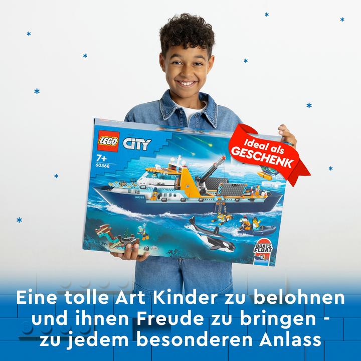 Actual product image LEGO Arctic research vessel (60368, LEGO City)