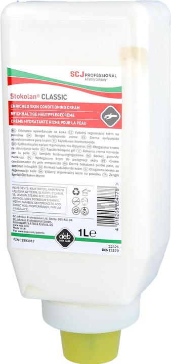 Produktbild Stokolan Hautpflegecreme ® Classic 1 l silikonfrei (1000 ml)