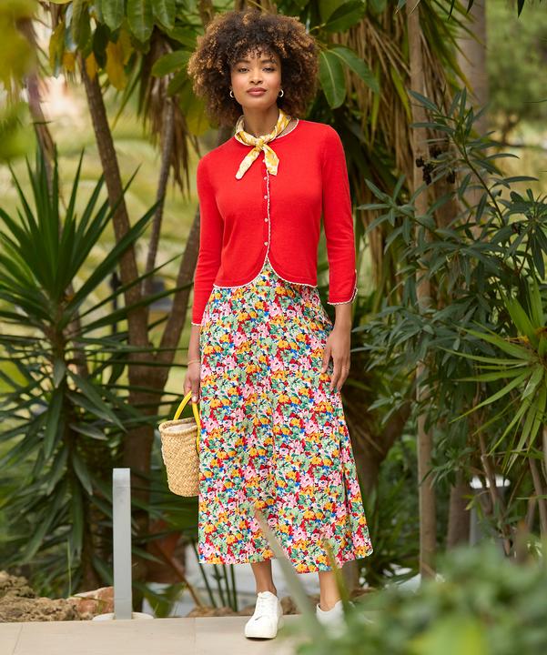 Actual product image Joe Browns Frilly Scoop Neck Cardigan (36)