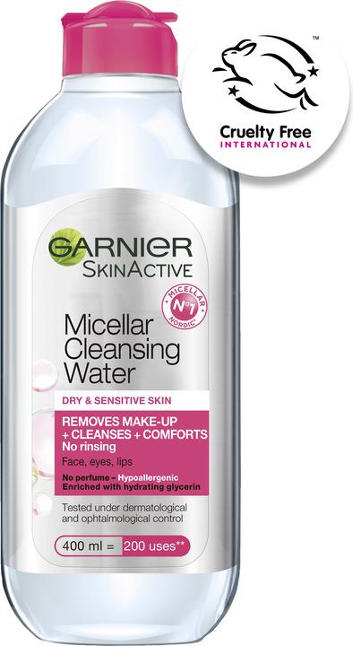 Garnier Skin Active Micellar Cleansing Water for dry skin - 400ml (Mizellenwasser, 400 ml)
