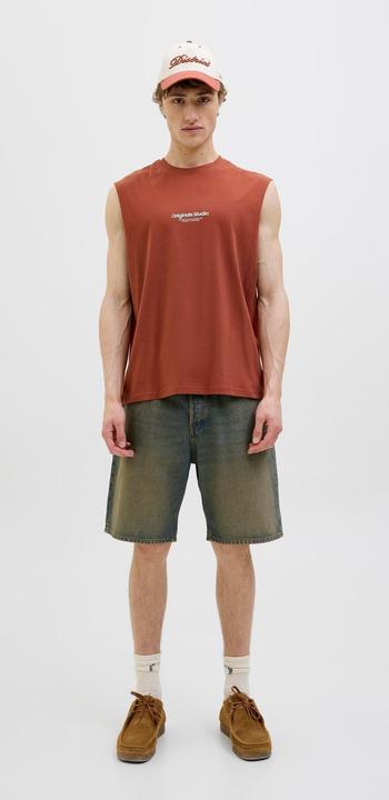 Immagine prodotto Jack & Jones Gedruckt Rundhalsausschnitt Tanktop Tanktop (XL)