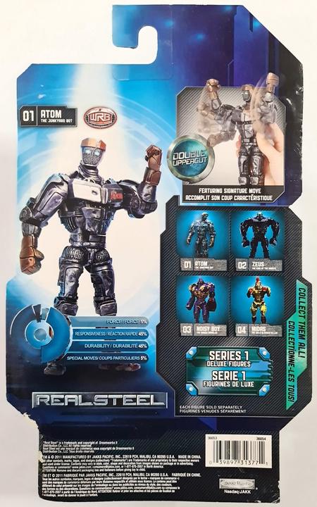 Image du produit Jakks Pacific Real Steel Series 1 Figurine Atom the Junkyard Bot