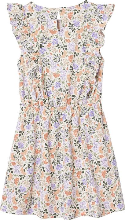 Actual product image Vertbaudet Bedrucktes Mädchen Jerseykleid mit Volantärmeln (92)