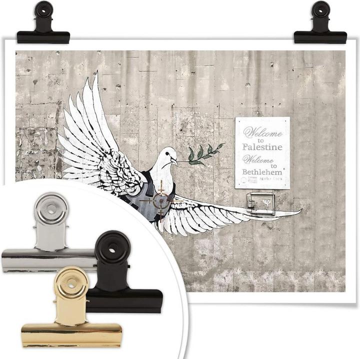 Produktbild Trenddeko Die Friedenstaube (120 x 100 cm)