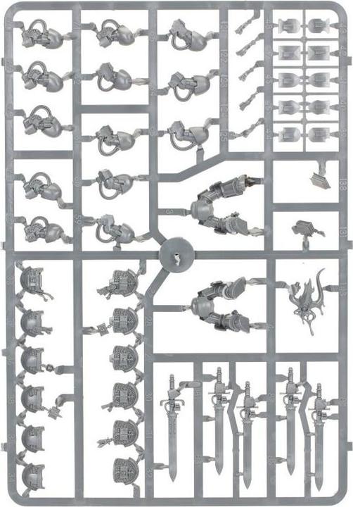 Immagine prodotto Games Workshop Warhammer 40.000 - Pattuglia di combattimento dei Cavalieri Grigi (Materiale sintetico)