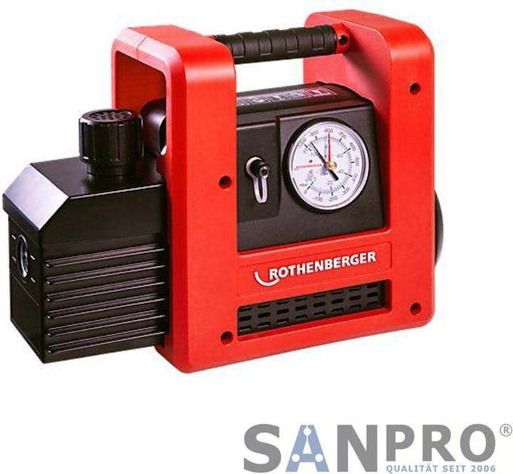Produktbild Rothenberger Vakuumpumpe ROAIRVAC R32 9.0 Fördermenge 255 l/min 17 kg 255 l/min 230 / 50 V / Hz