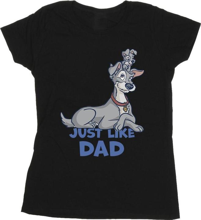 Produktbild Disney Lady And The Tramp Just Like Dad TShirt (XXL)