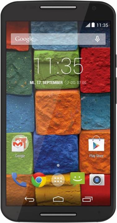 Motorola Moto X 2nd Gen (16 Go, Noir, 5.20", 13 Mpx, 4G)