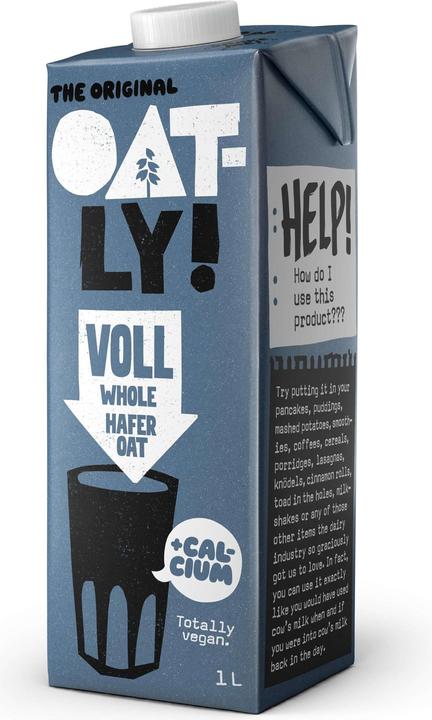 Actual product image Oatly Haferdrink Voll 1l (6 x 100 cl)