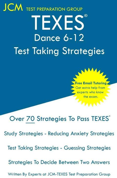 Actual product image TEXES Dance 6-12 - Test Taking Strategies (English, Jcm-Texes Test Preparation Group, 2019)