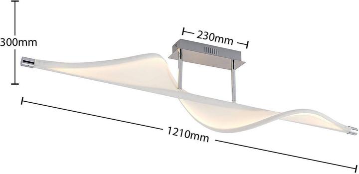 Actual product image Lucande Edano (1360 lm)
