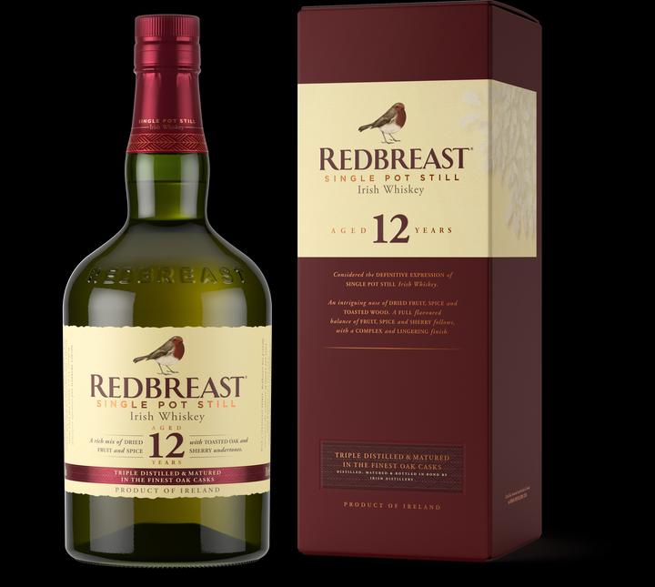 Redbreast 12 ans (Single Malt, Whisky irlandais, 1 x 70 cl)